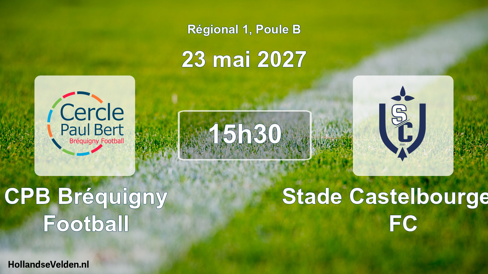 Scheduled Match: CPB Bréquigny Football - Stade Castelbourgeois FC (23 May 2027)