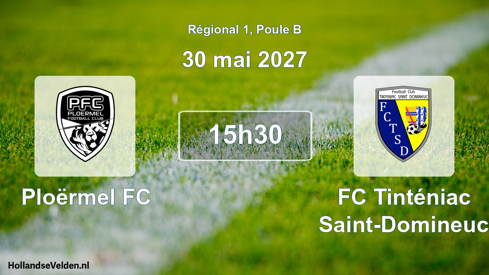 Scheduled Match: Ploërmel FC - FC Tinténiac Saint-Domineuc (30 May 2027)