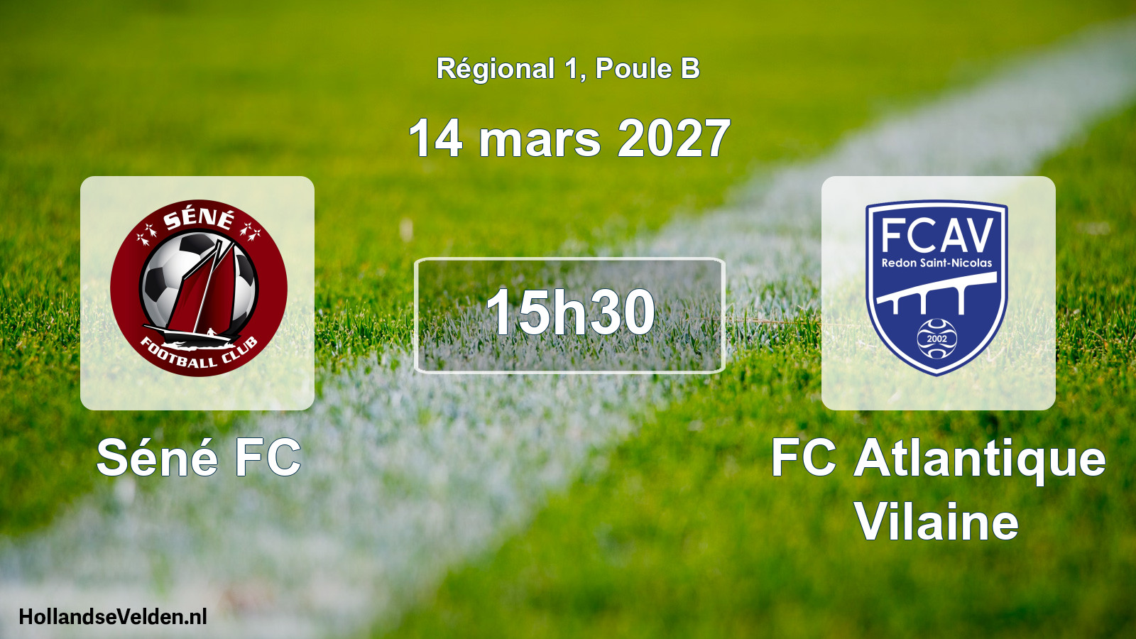 Scheduled Match: Séné FC - FC Atlantique Vilaine (14 March 2027)