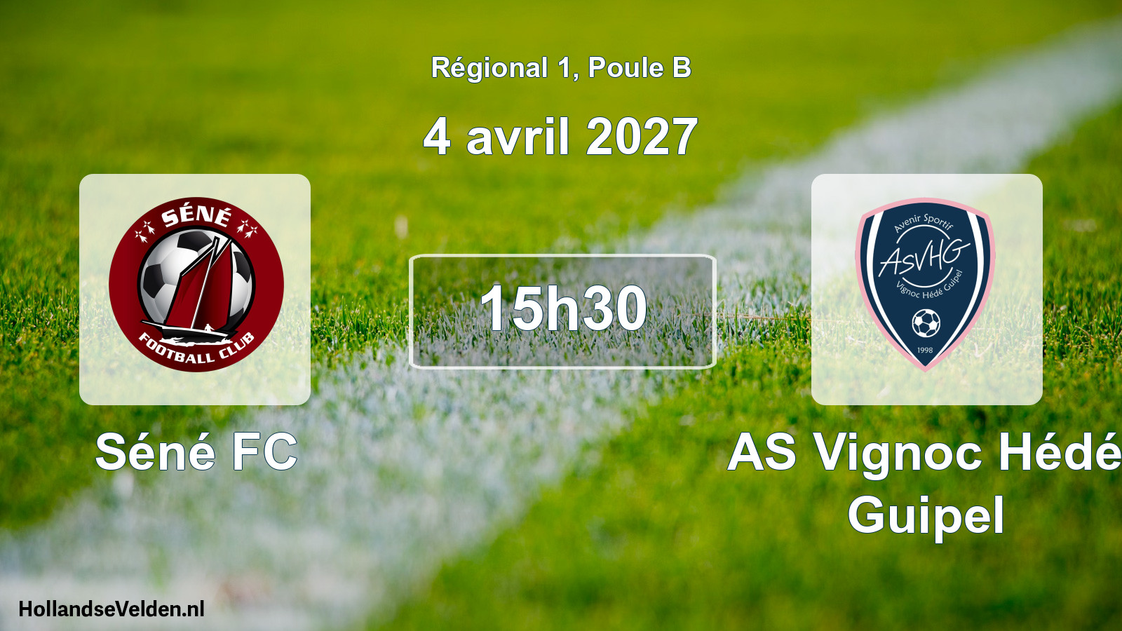 Scheduled Match: Séné FC - AS Vignoc Hédé Guipel (4 April 2027)