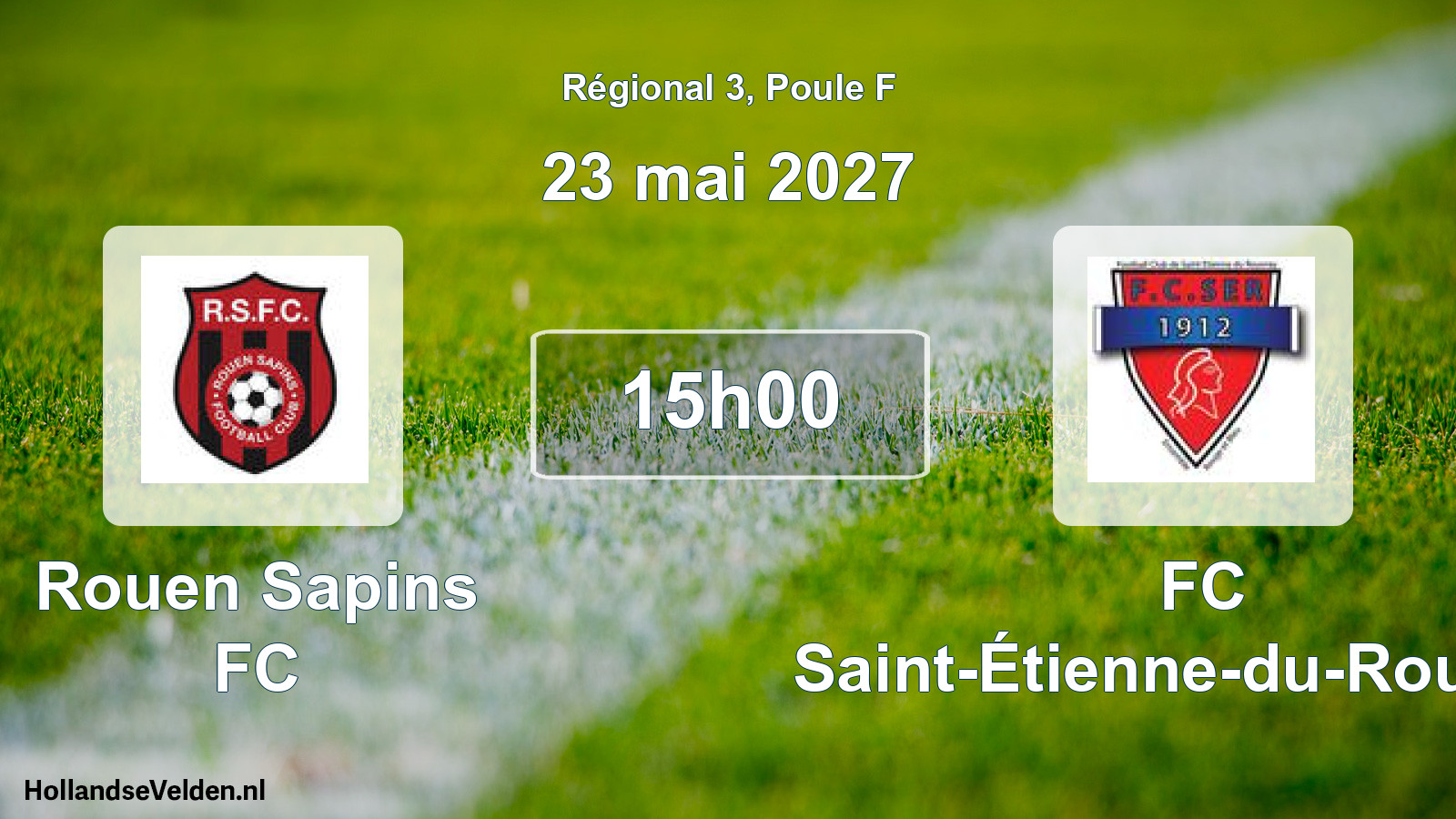 Scheduled Match: Rouen Sapins FC - FC Saint-Étienne-du-Rouvray (23 May 2027)