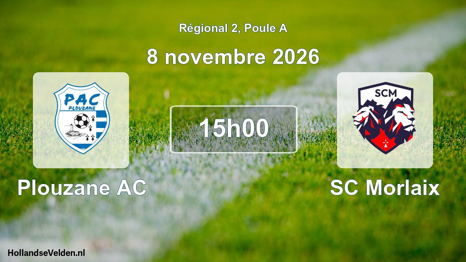 Scheduled Match: Plouzane AC - SC Morlaix (8 November 2026)