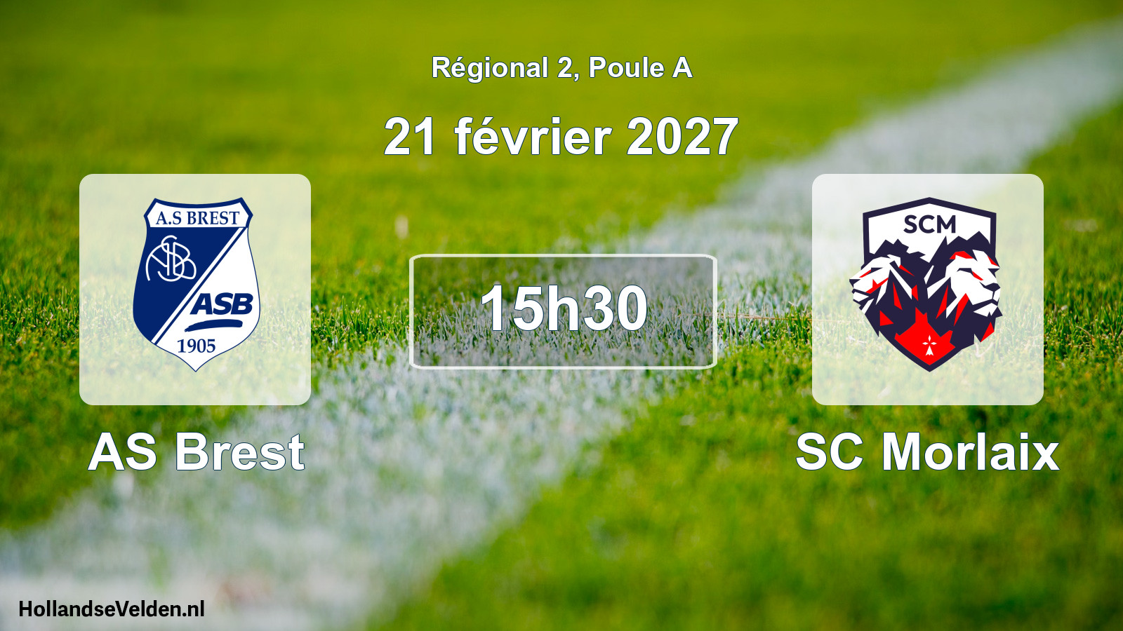 Scheduled Match: AS Brest - SC Morlaix (21 February 2027)