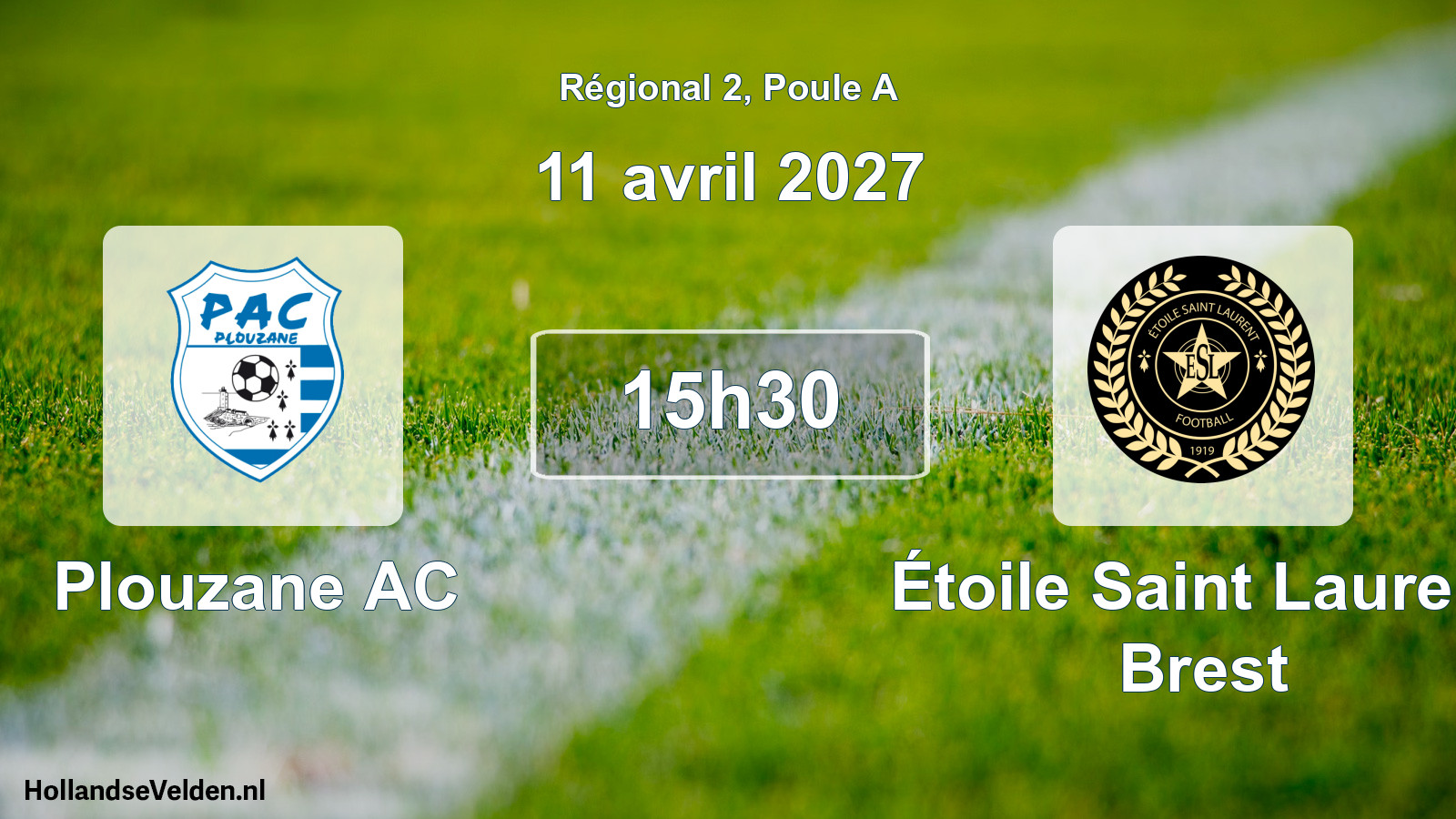Scheduled Match: Plouzane AC - Étoile Saint Laurent Brest (11 April 2027)
