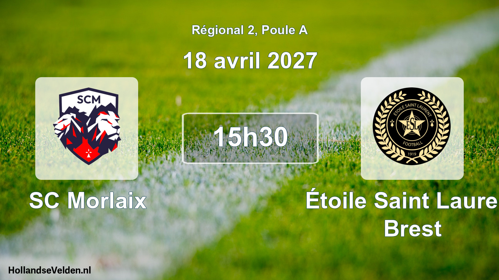 Scheduled Match: SC Morlaix - Étoile Saint Laurent Brest (18 April 2027)