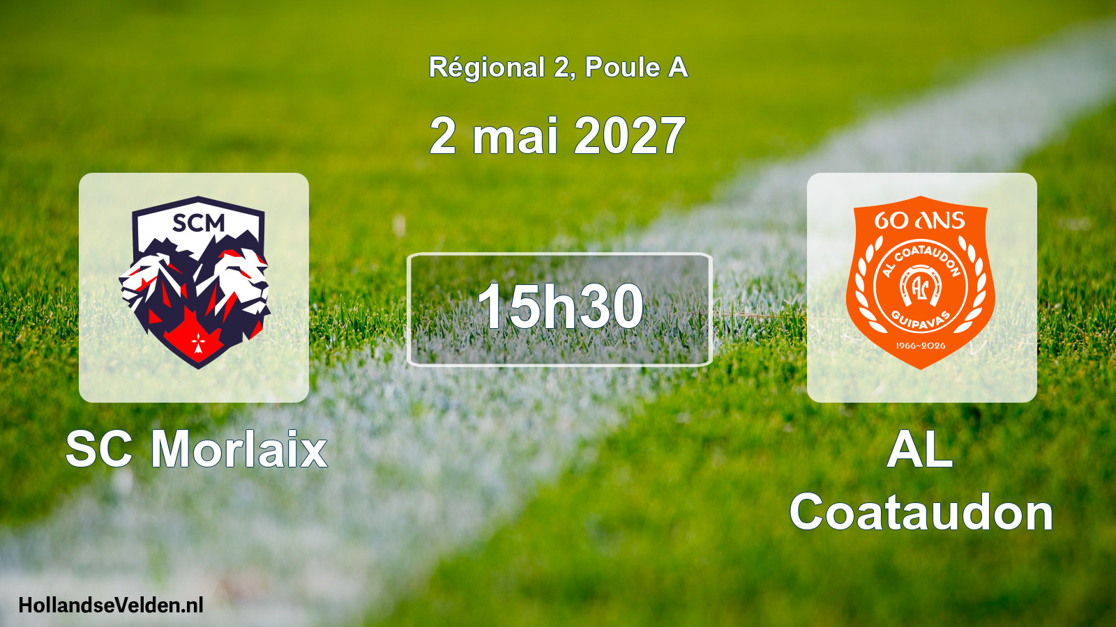 Scheduled Match: SC Morlaix - AL Coataudon (2 May 2027)