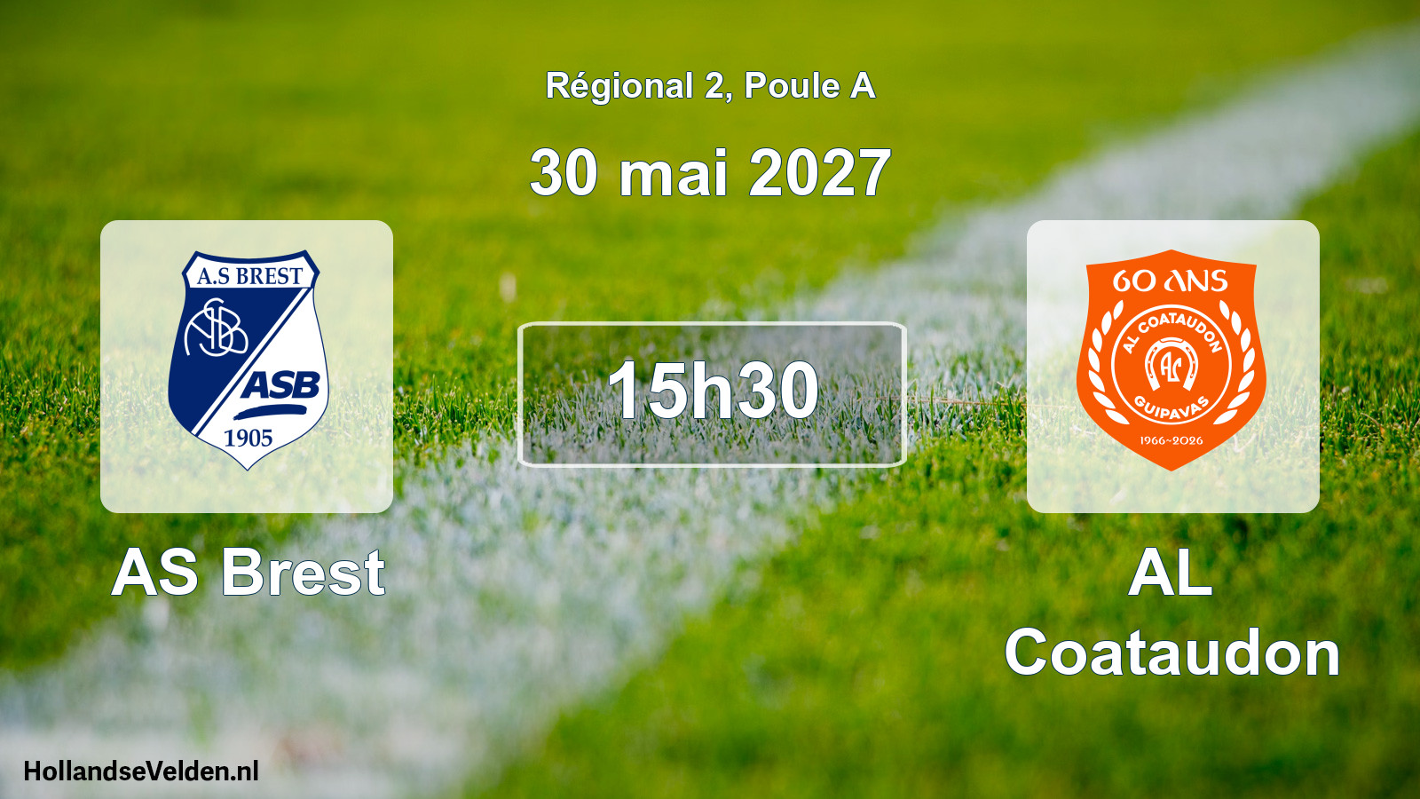 Scheduled Match: AS Brest - AL Coataudon (30 May 2027)