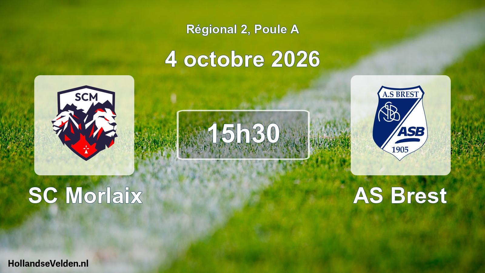 Scheduled Match: SC Morlaix - AS Brest (4 October 2026)