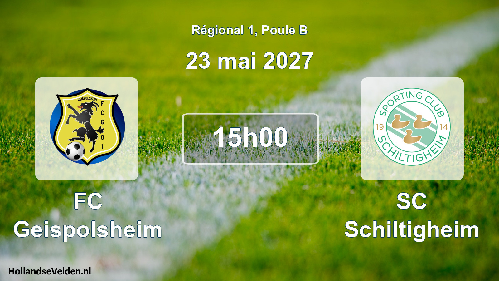 Scheduled Match: FC Geispolsheim - SC Schiltigheim (23 May 2027)