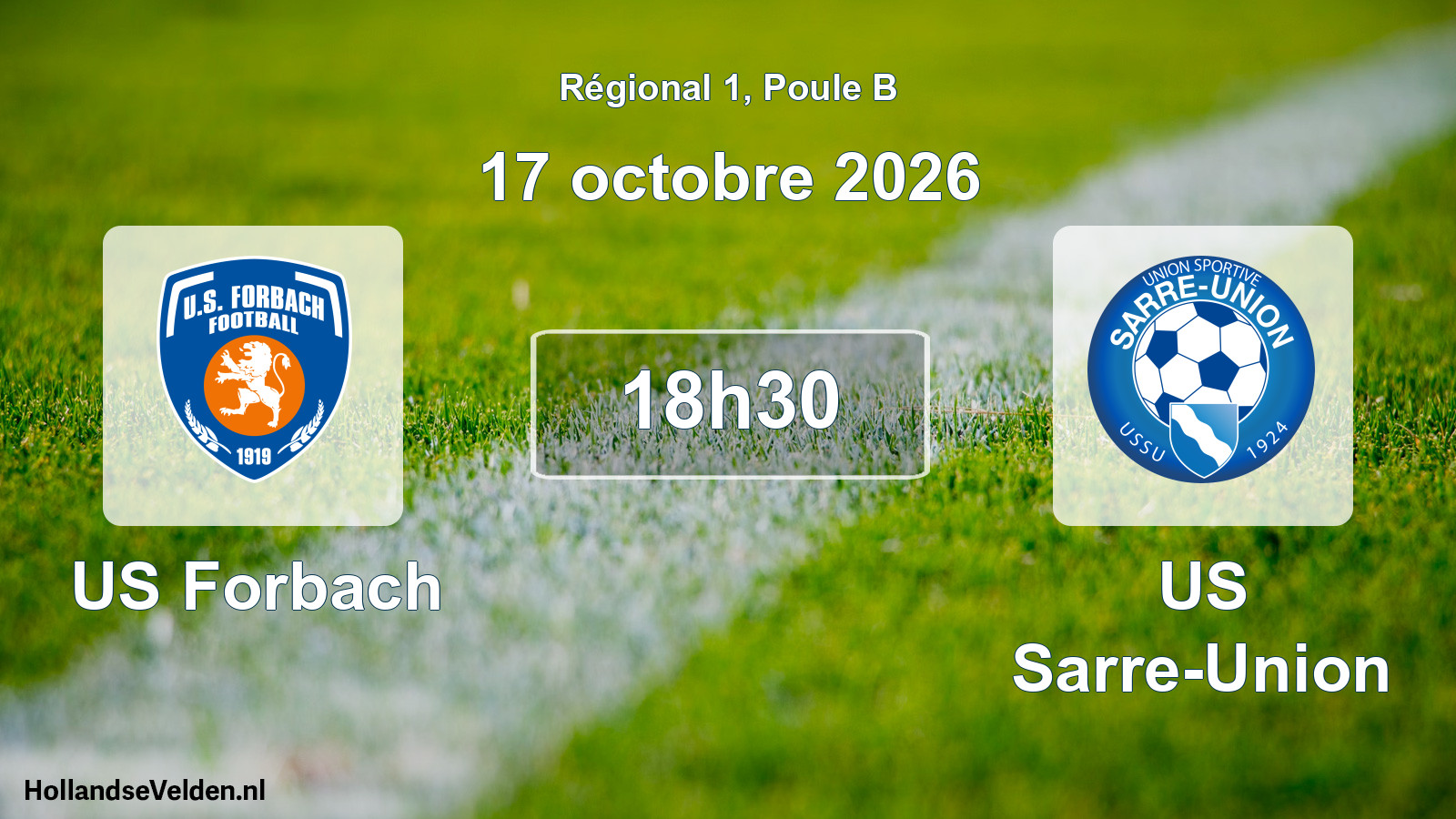 Scheduled Match: US Forbach - US Sarre-Union (17 October 2026)