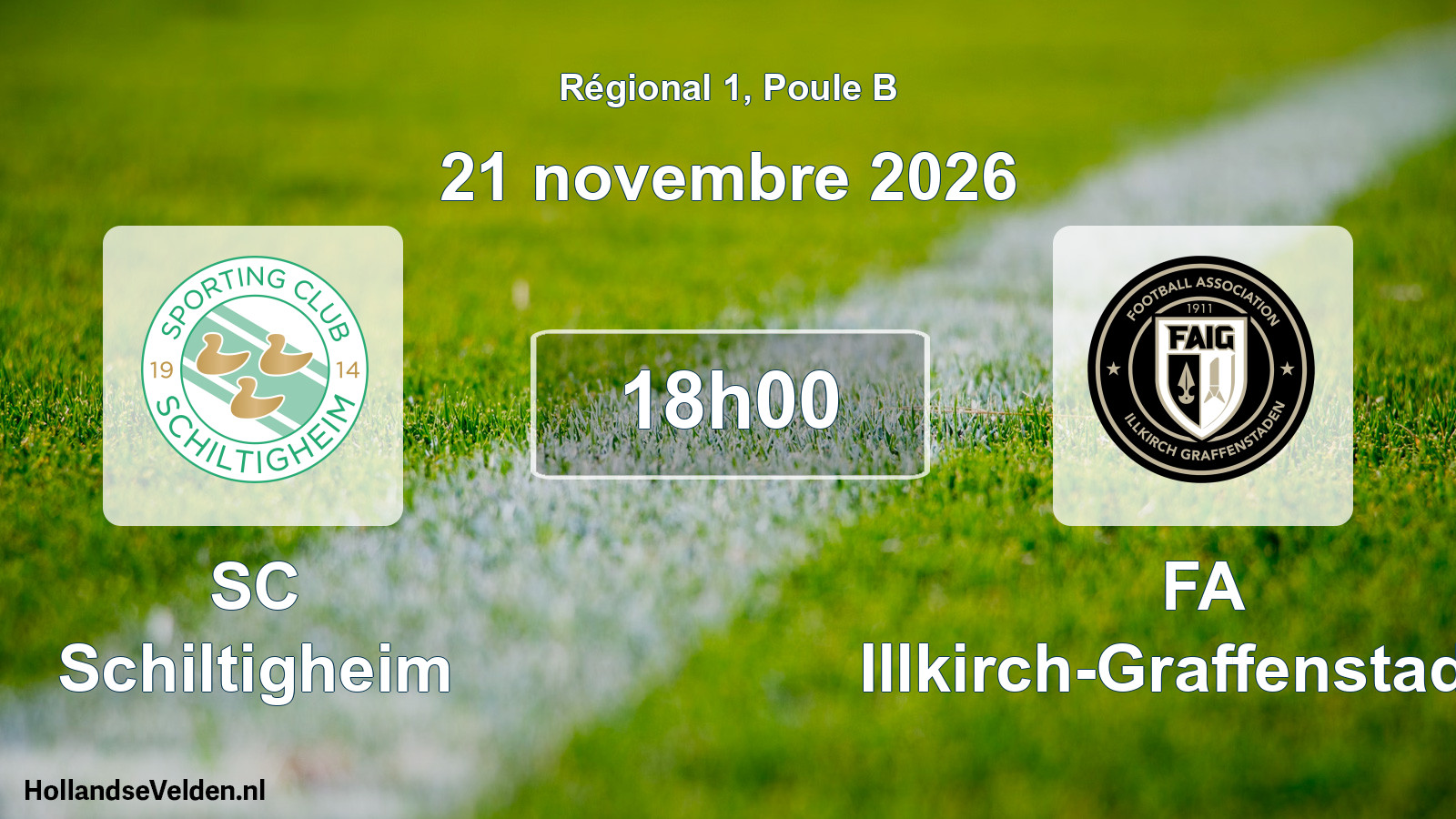 Scheduled Match: SC Schiltigheim - FA Illkirch-Graffenstaden (21 November 2026)