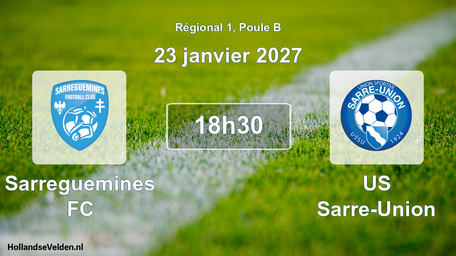 Scheduled Match: Sarreguemines FC - US Sarre-Union (23 January 2027)