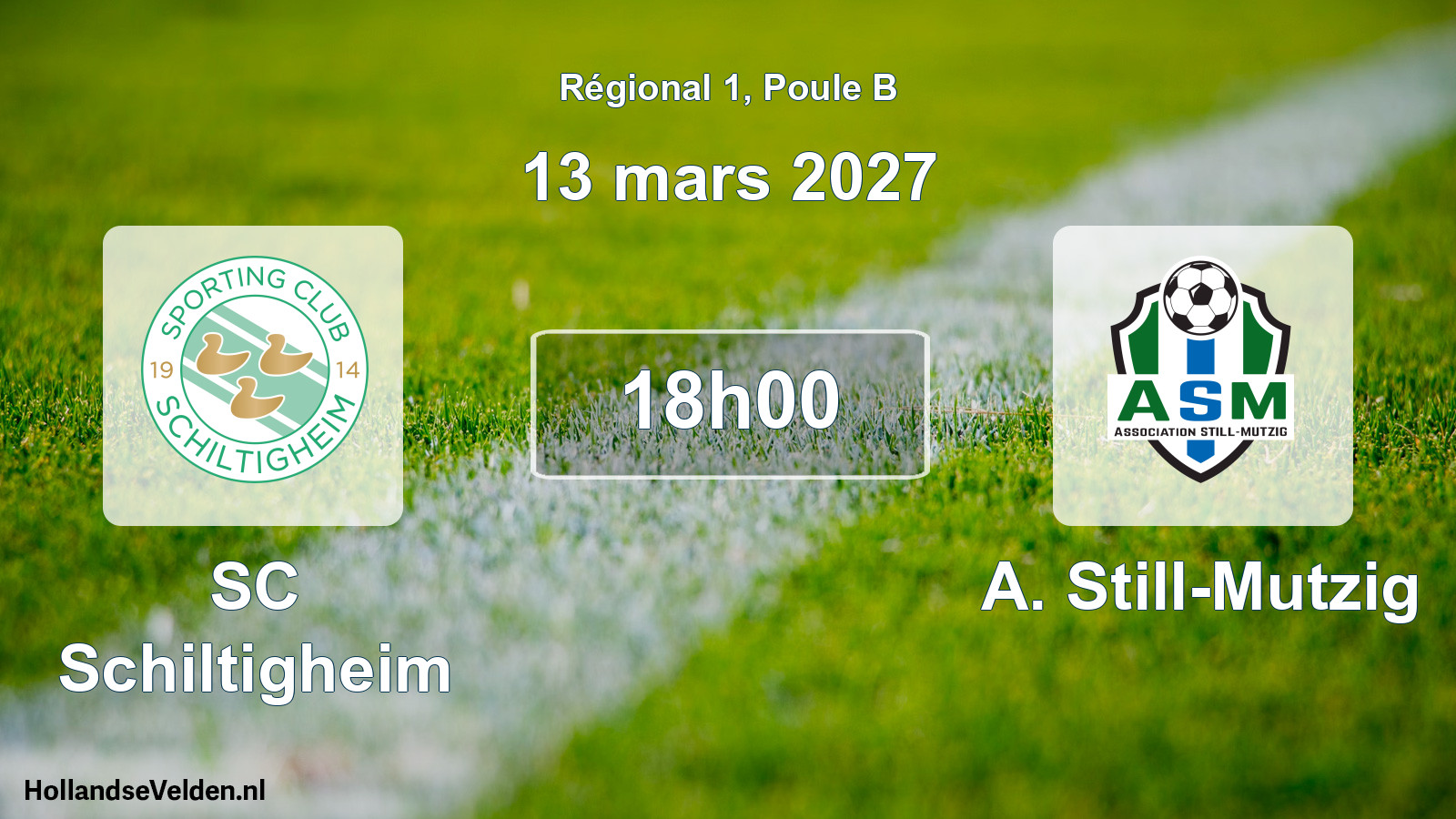 Scheduled Match: SC Schiltigheim - A. Still-Mutzig (13 March 2027)