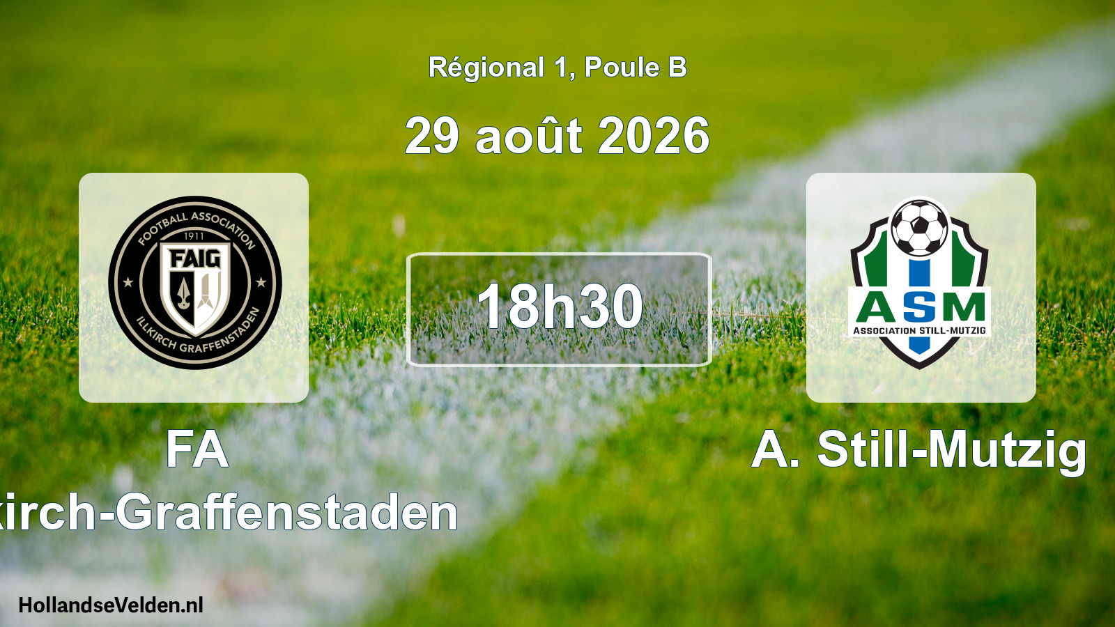 Scheduled Match: FA Illkirch-Graffenstaden - A. Still-Mutzig (29 August 2026)