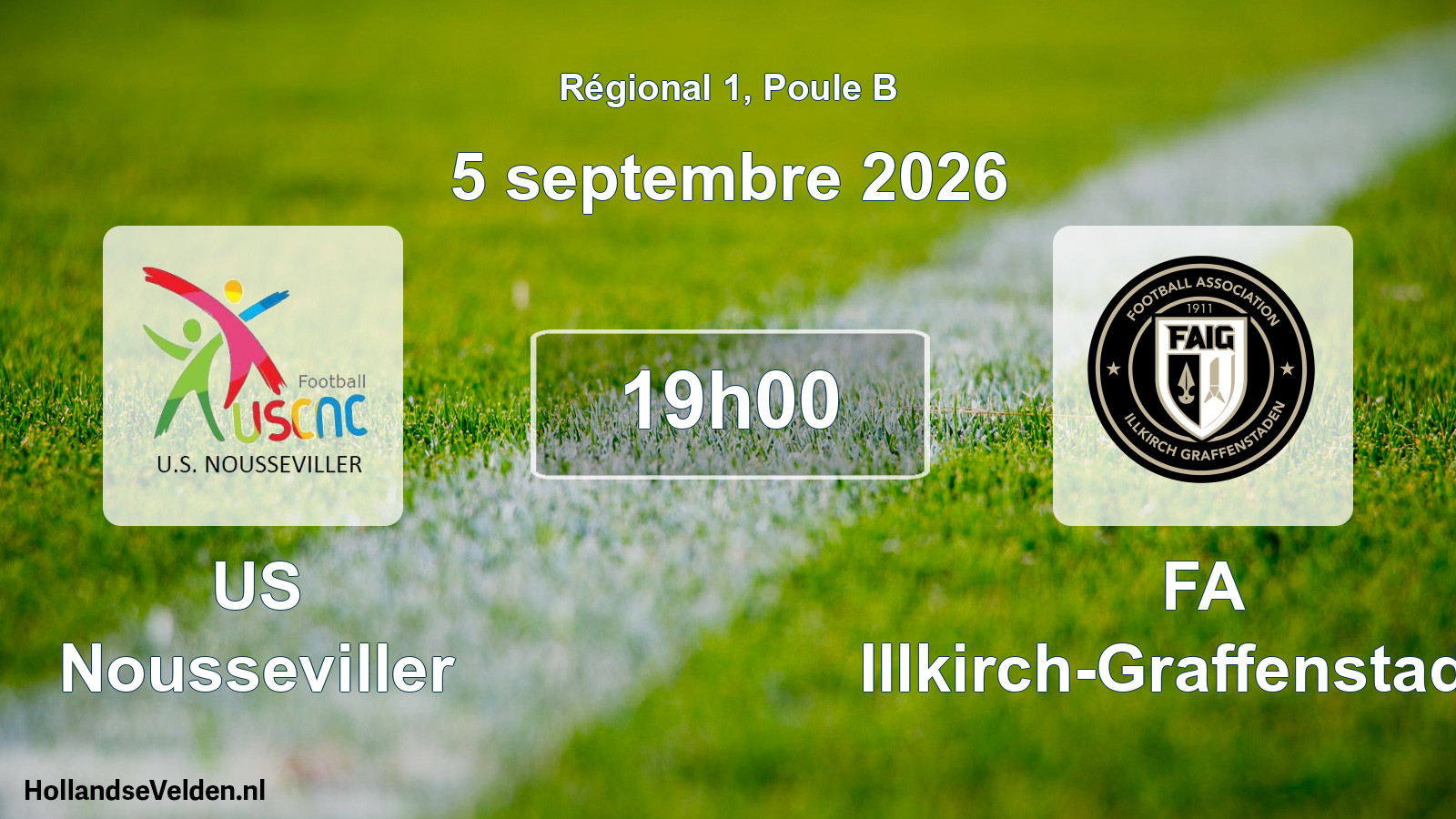 Scheduled Match: US Nousseviller - FA Illkirch-Graffenstaden (5 September 2026)