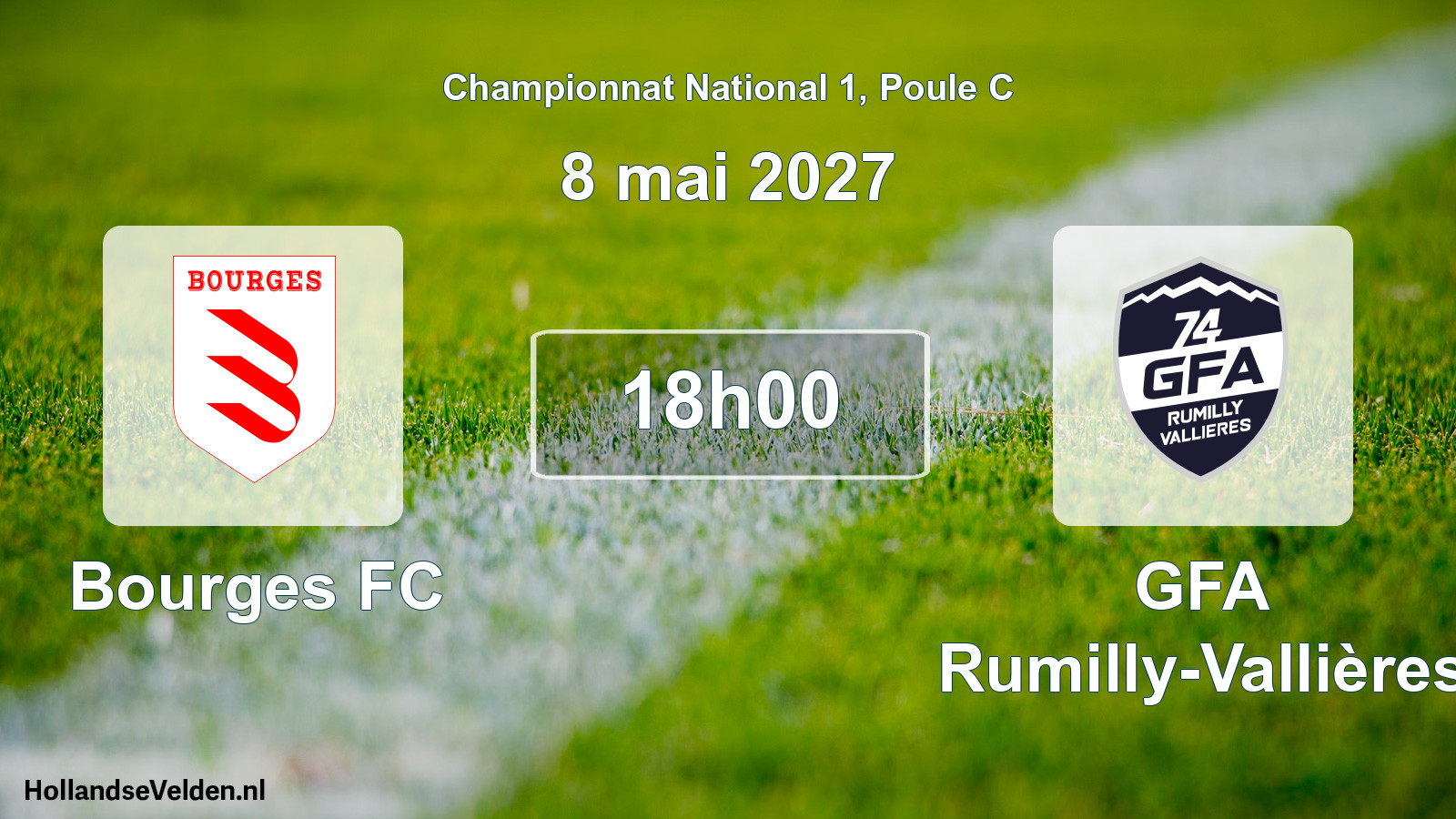 Scheduled Match: Bourges FC - GFA Rumilly-Vallières (8 May 2027)