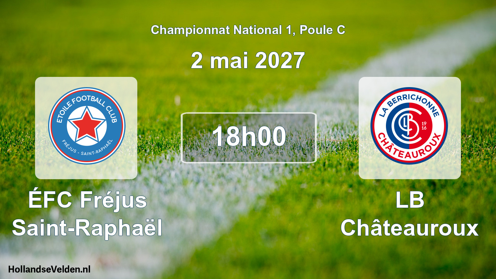 Scheduled Match: ÉFC Fréjus Saint-Raphaël - LB Châteauroux (2 May 2027)