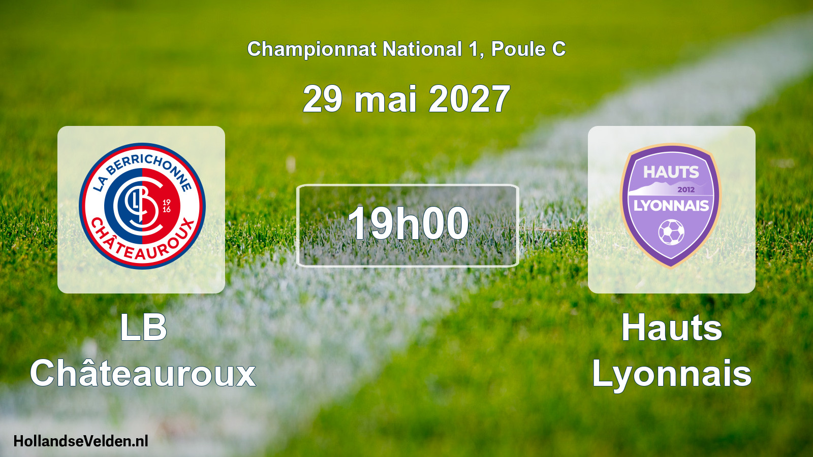 Scheduled Match: LB Châteauroux - Hauts Lyonnais (29 May 2027)