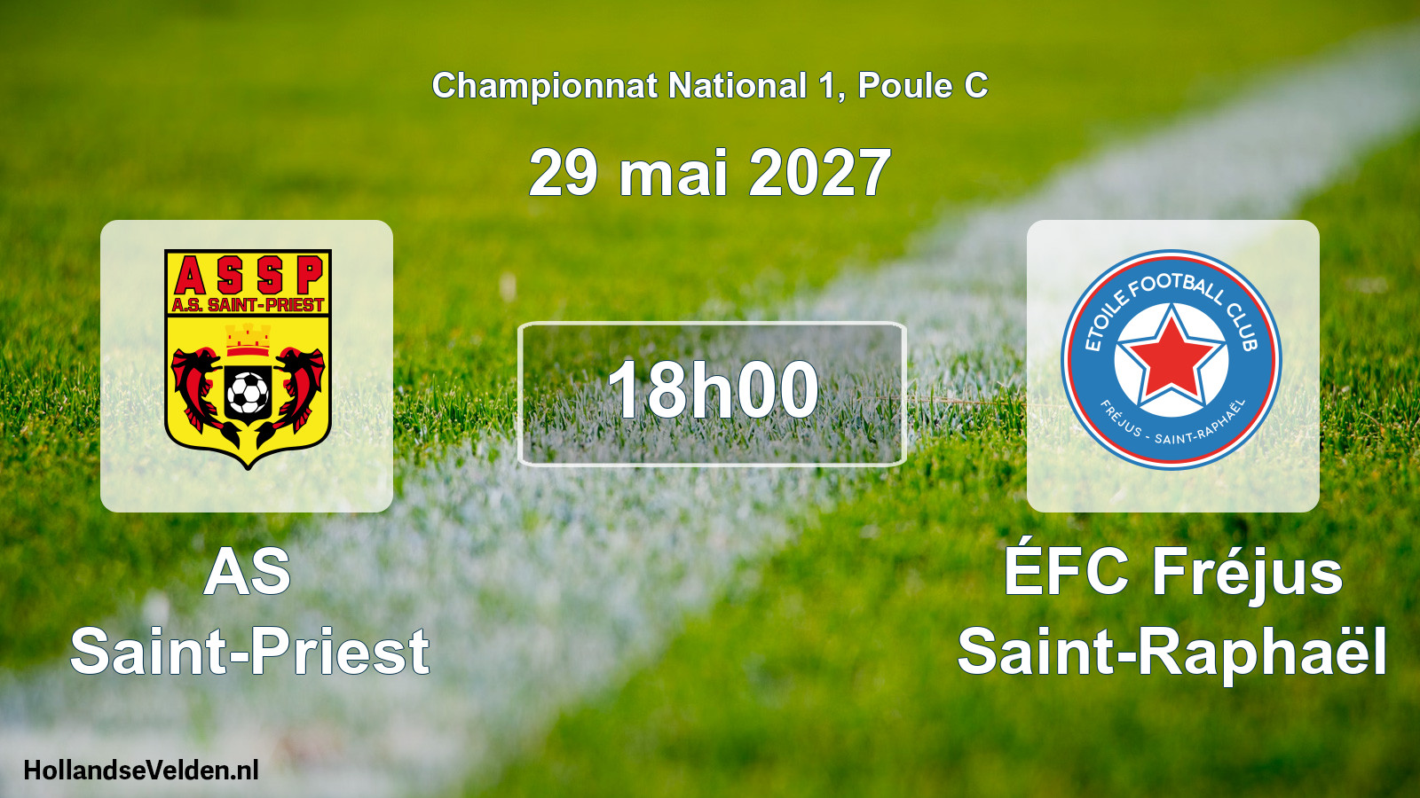Scheduled Match: AS Saint-Priest - ÉFC Fréjus Saint-Raphaël (29 May 2027)