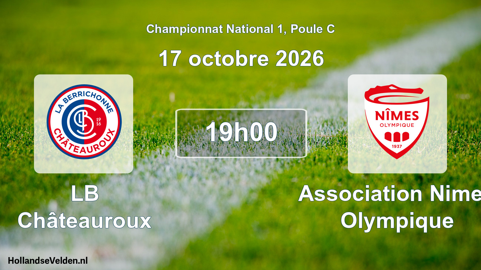 Scheduled Match: LB Châteauroux - Association Nimes Olympique (17 October 2026)
