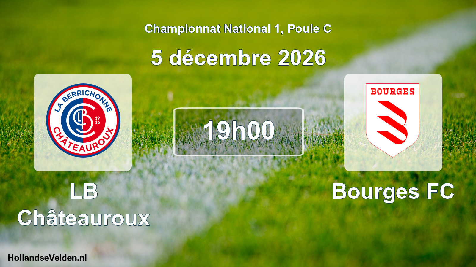 Scheduled Match: LB Châteauroux - Bourges FC (5 December 2026)