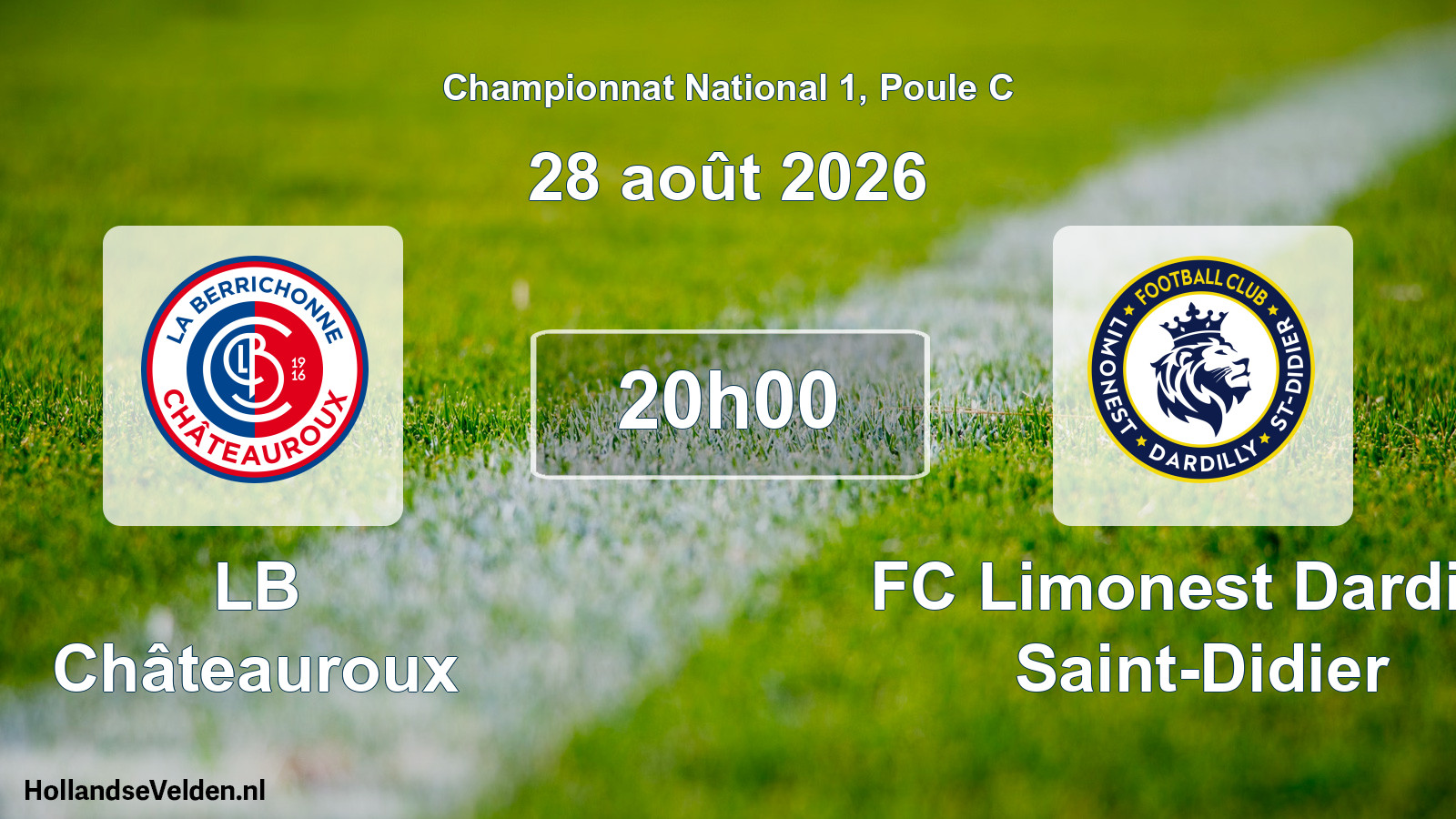 Scheduled Match: LB Châteauroux - FC Limonest Dardilly Saint-Didier (28 August 2026)