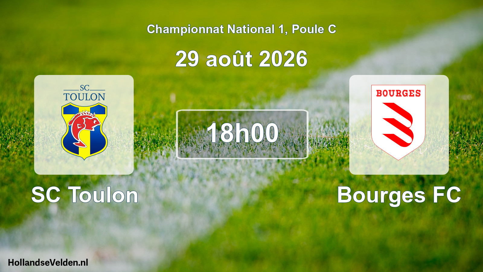 Scheduled Match: SC Toulon - Bourges FC (29 August 2026)