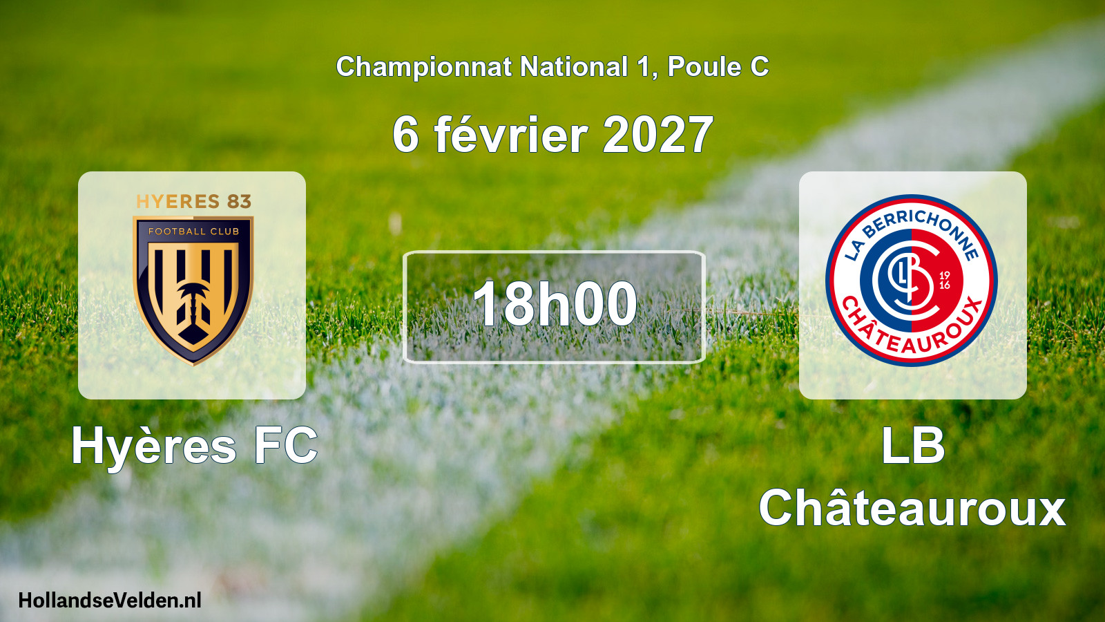 Scheduled Match: Hyères FC - LB Châteauroux (6 February 2027)