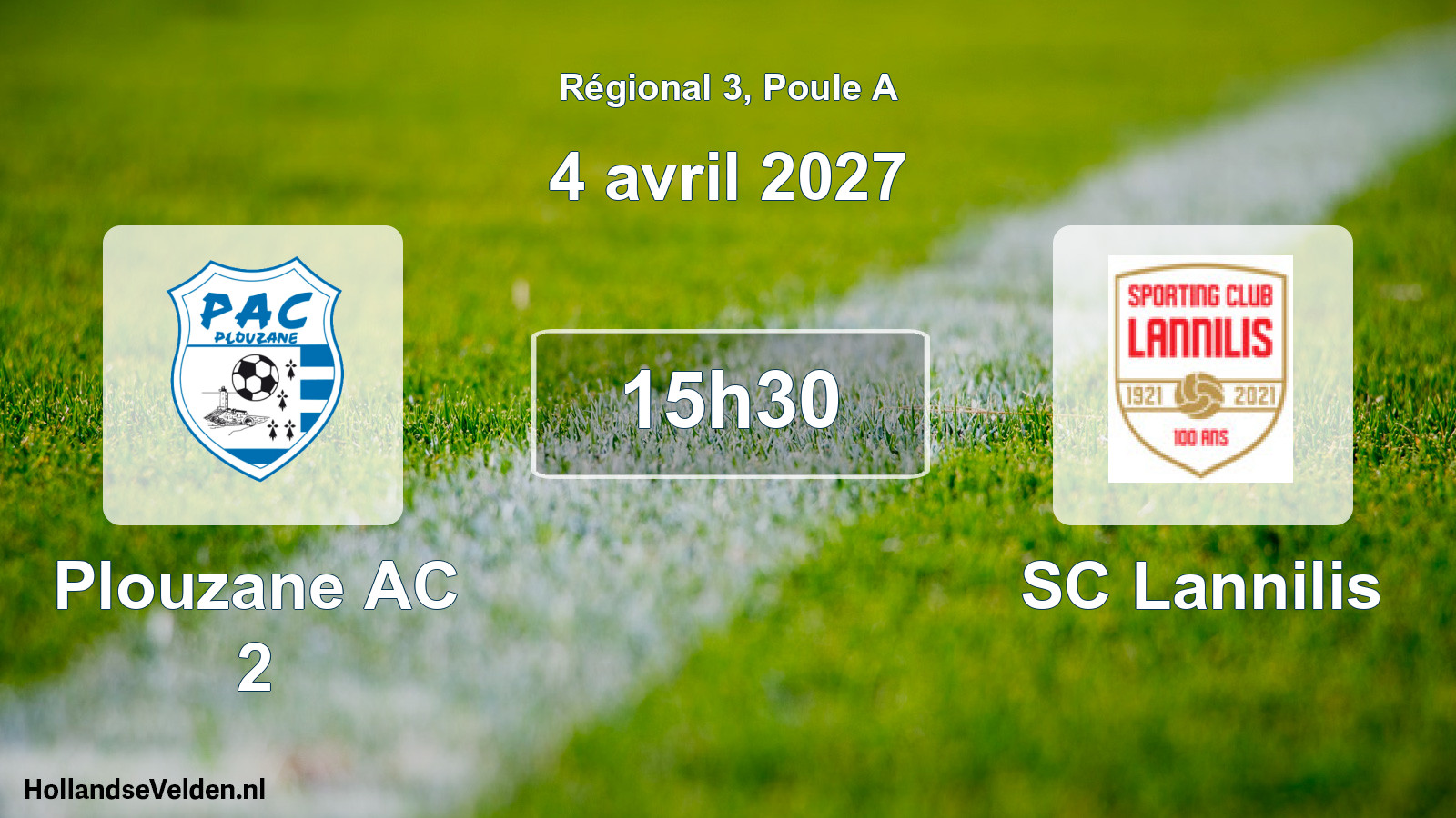 Scheduled Match: Plouzane AC 2 - SC Lannilis (4 April 2027)