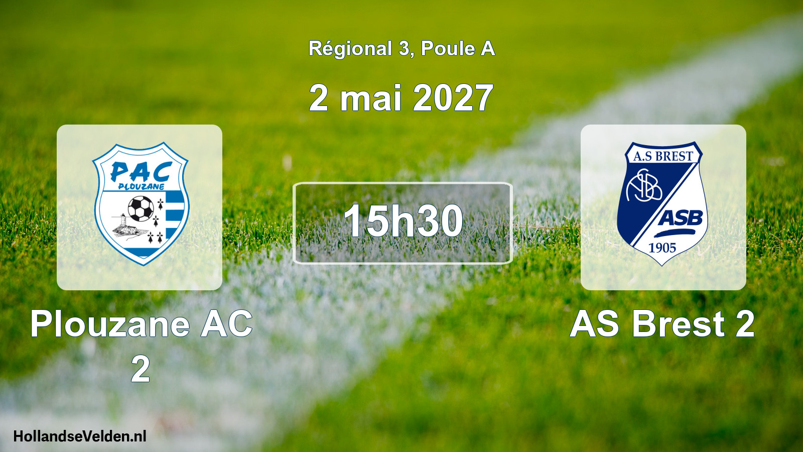 Scheduled Match: Plouzane AC 2 - AS Brest 2 (2 May 2027)