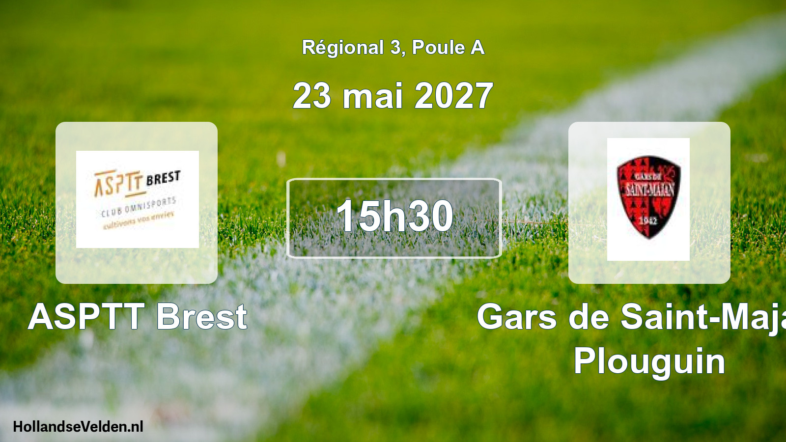 Scheduled Match: ASPTT Brest - Gars de Saint-Majan Plouguin (23 May 2027)
