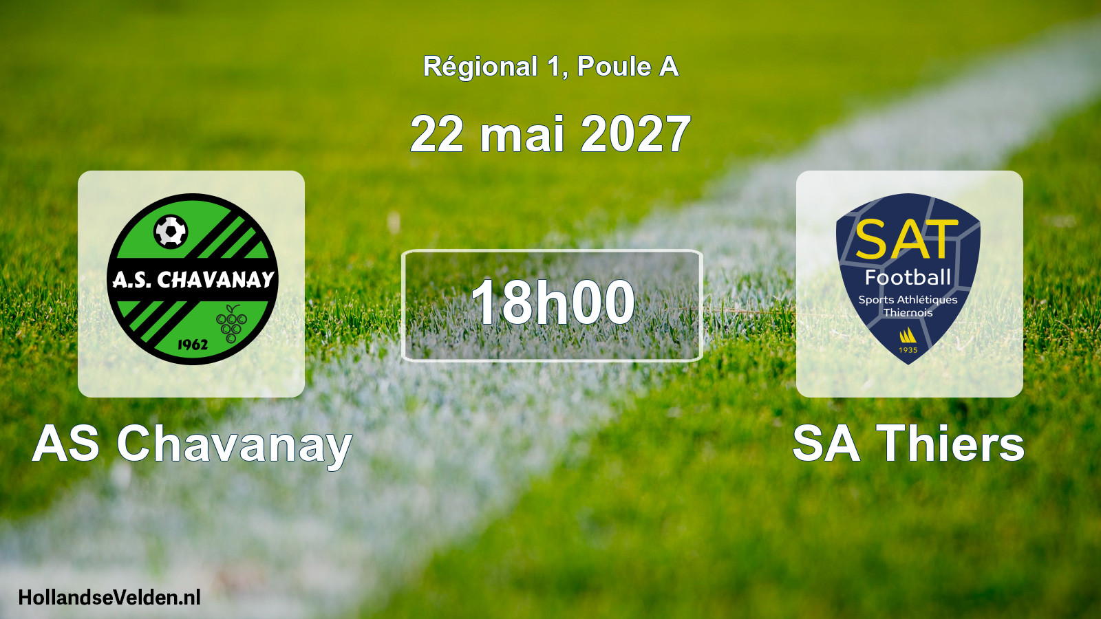 Scheduled Match: AS Chavanay - SA Thiers (22 May 2027)