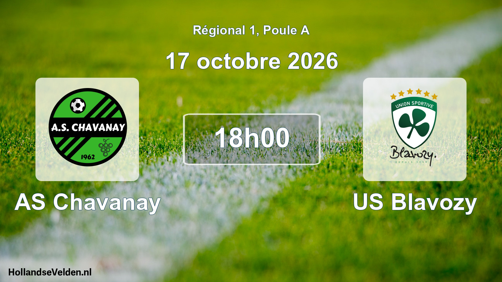 Scheduled Match: AS Chavanay - US Blavozy (17 October 2026)
