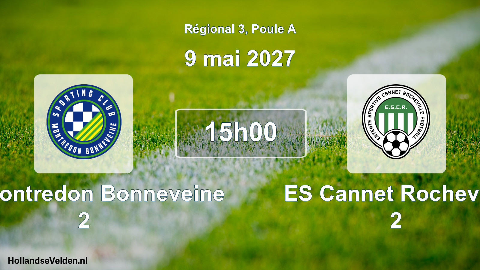 Scheduled Match: SC Montredon Bonneveine 2 - ES Cannet Rocheville 2 (9 May 2027)