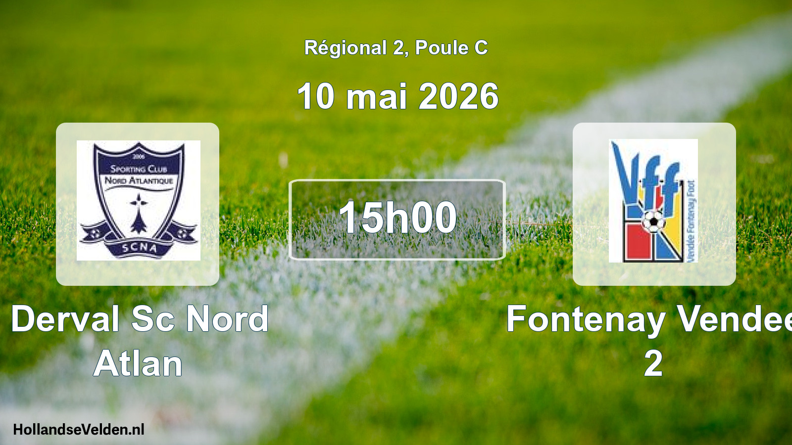 Scheduled Match: Derval Sc Nord Atlan - Fontenay Vendee 2 (10 May 2026)