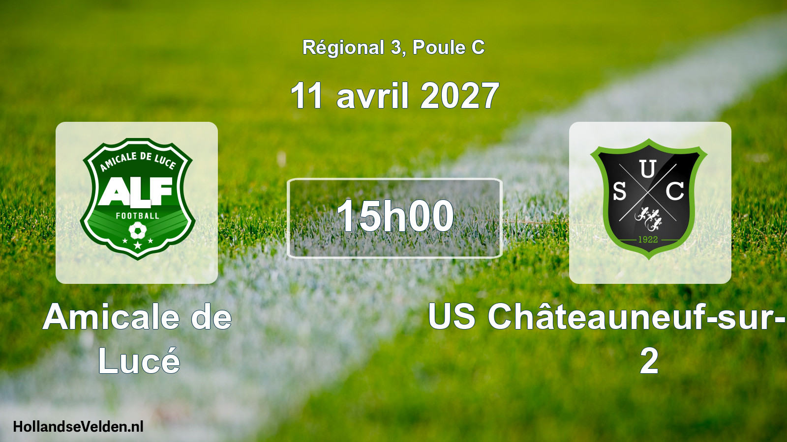 Scheduled Match: Amicale de Lucé - US Châteauneuf-sur-Loire 2 (11 April 2027)
