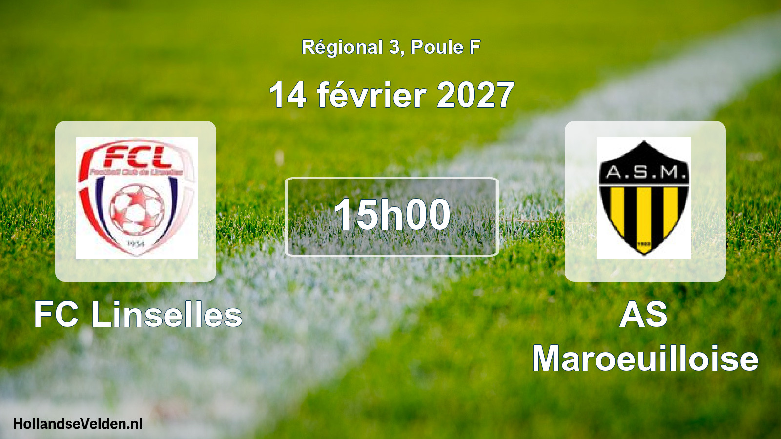 Scheduled Match: FC Linselles - AS Maroeuilloise (14 February 2027)