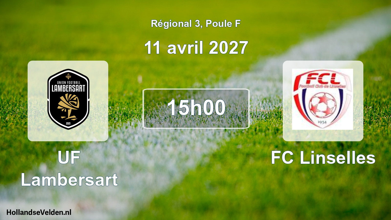 Scheduled Match: UF Lambersart - FC Linselles (11 April 2027)
