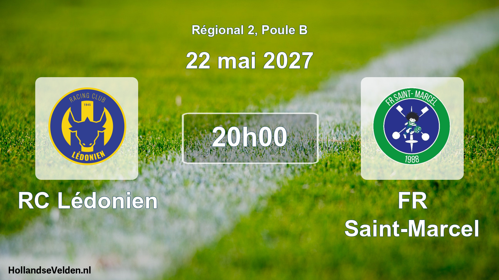 Scheduled Match: RC Lédonien - FR Saint-Marcel (22 May 2027)