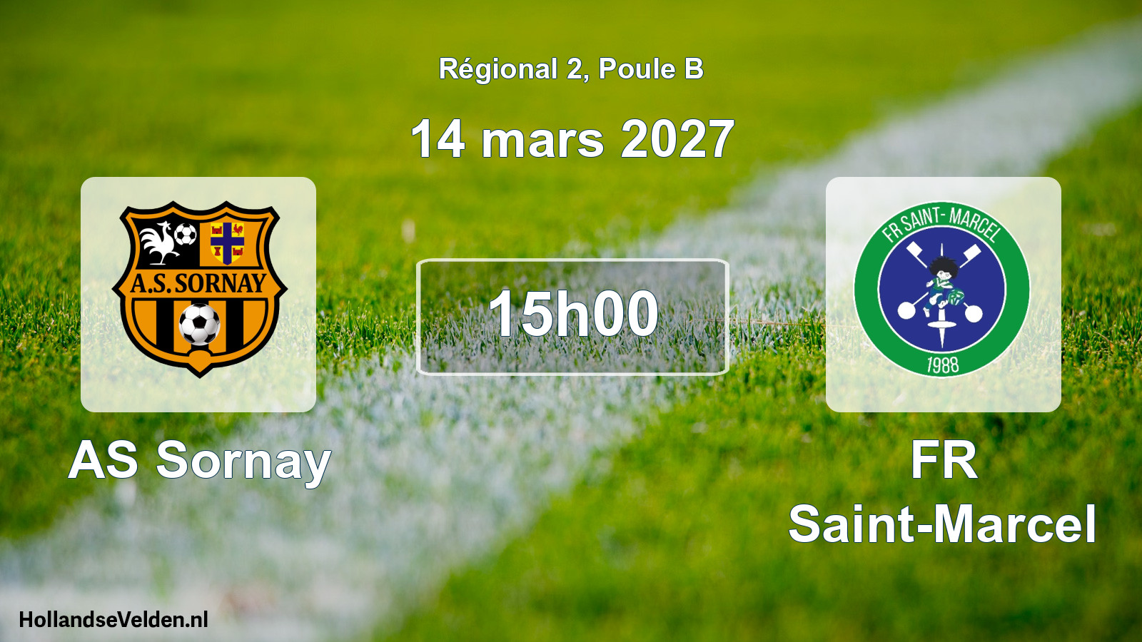 Scheduled Match: AS Sornay - FR Saint-Marcel (14 March 2027)
