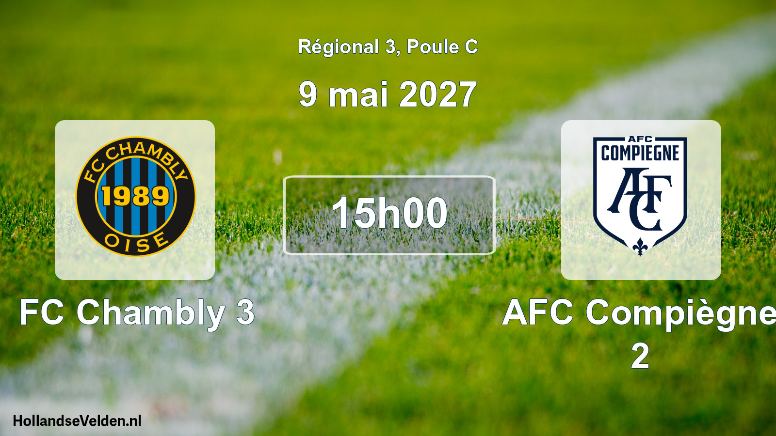 Scheduled Match: FC Chambly 3 - AFC Compiègne 2 (9 May 2027)