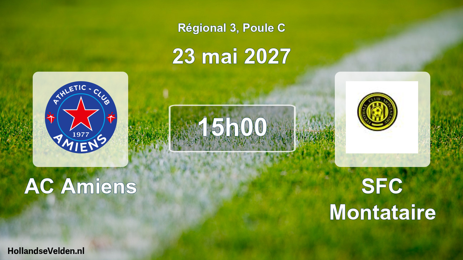 Scheduled Match: AC Amiens - SFC Montataire (23 May 2027)