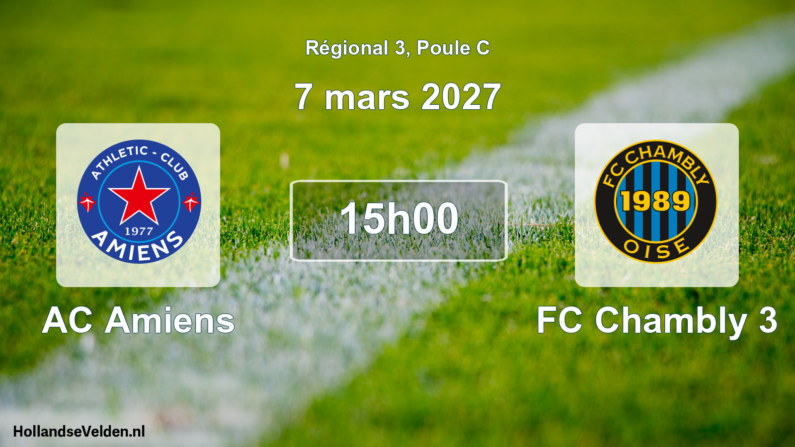 Scheduled Match: AC Amiens - FC Chambly 3 (7 March 2027)
