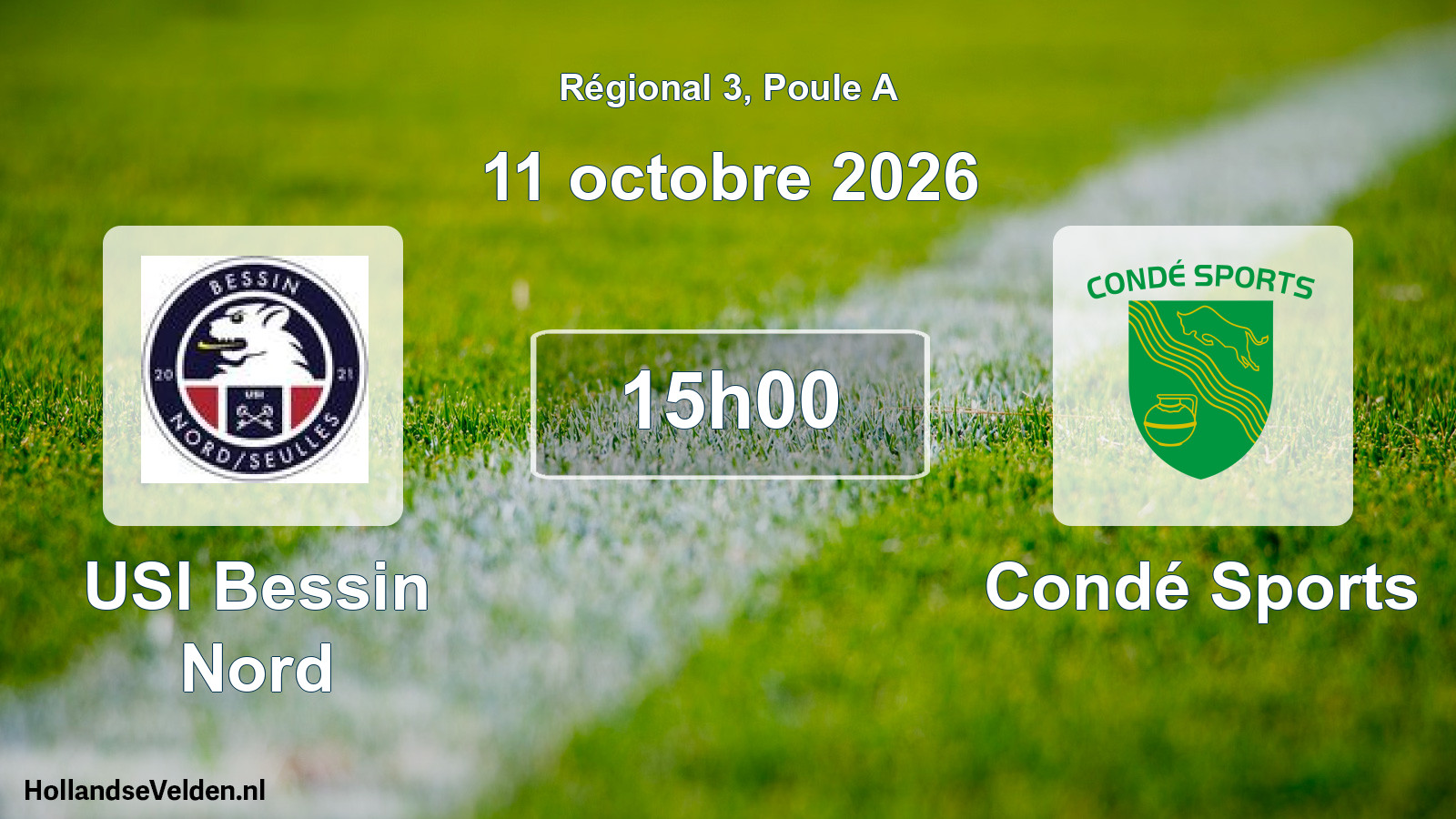 Scheduled Match: USI Bessin Nord - Condé Sports (11 October 2026)