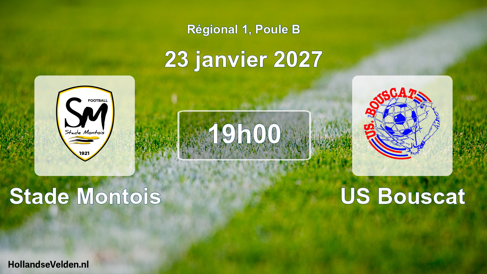 Scheduled Match: Stade Montois - US Bouscat (23 January 2027)