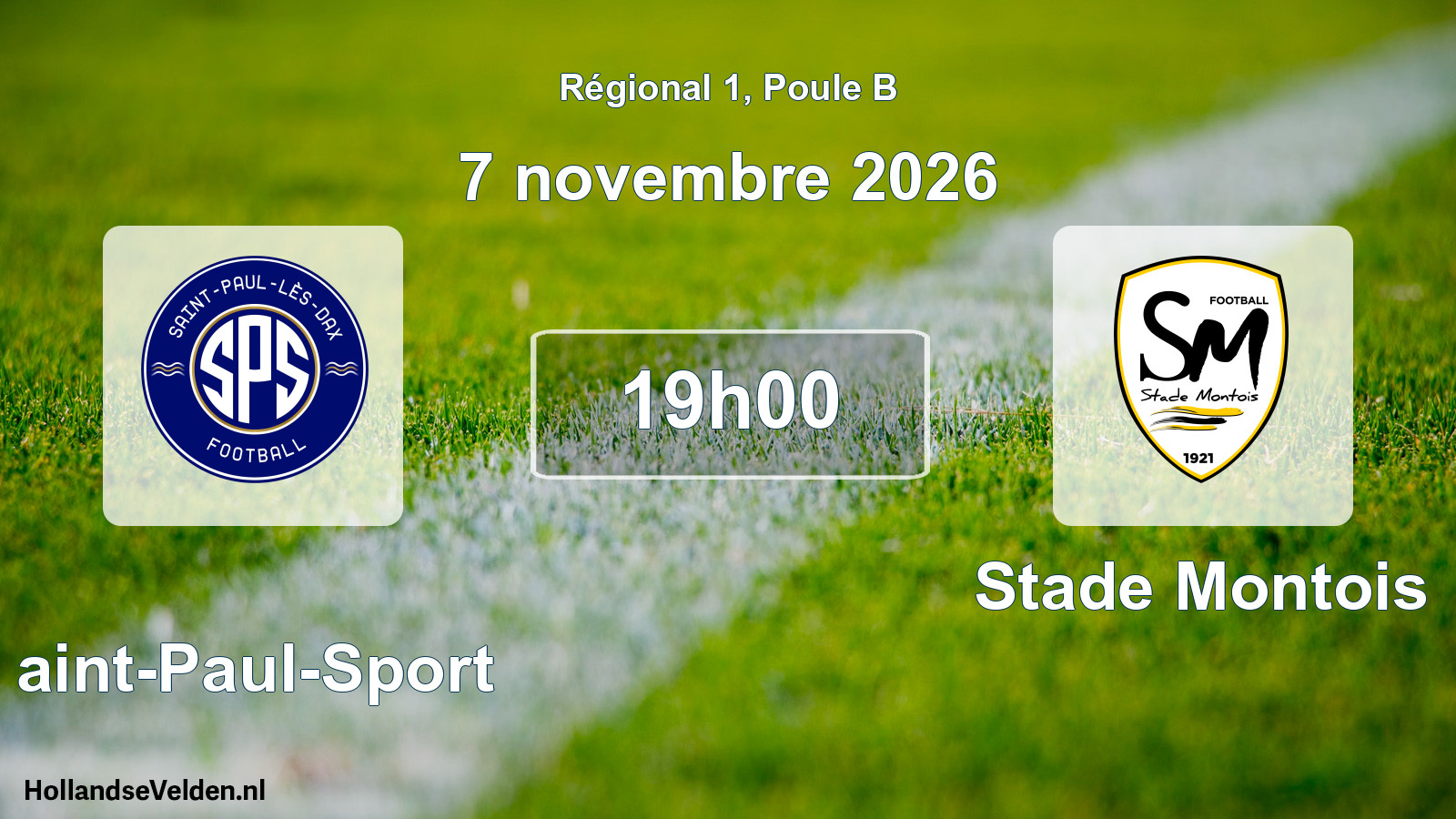 Scheduled Match: Saint-Paul-Sport - Stade Montois (7 November 2026)