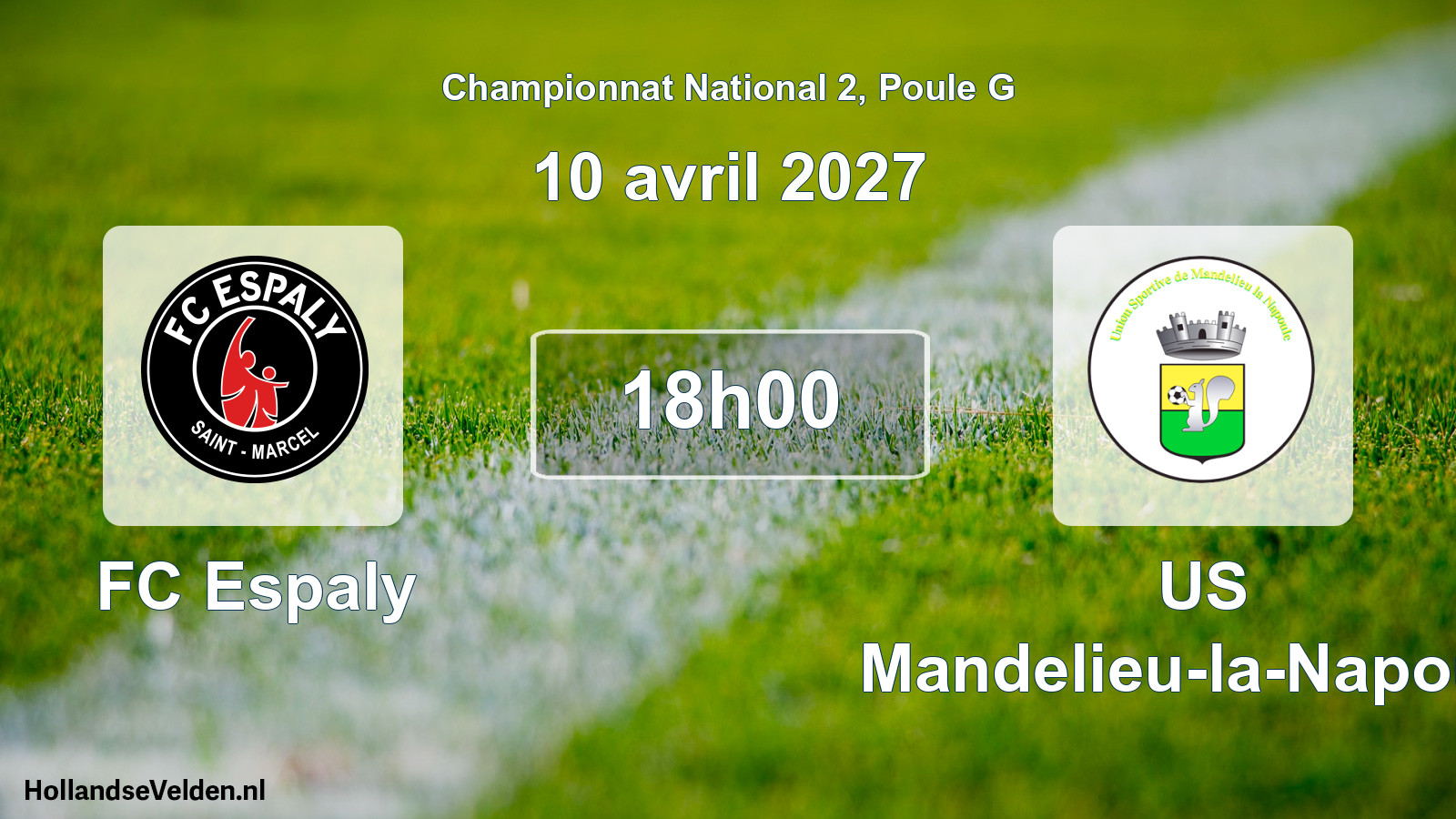 Scheduled Match: FC Espaly - US Mandelieu-la-Napoule (10 April 2027)