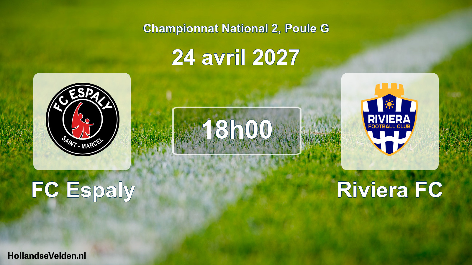 Scheduled Match: FC Espaly - Riviera FC (24 April 2027)