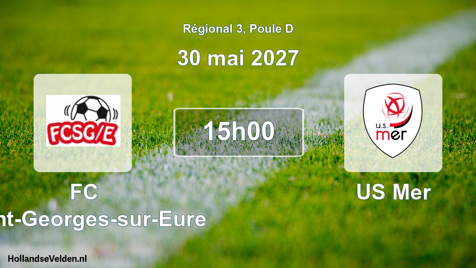 Scheduled Match: FC Saint-Georges-sur-Eure - US Mer (30 May 2027)