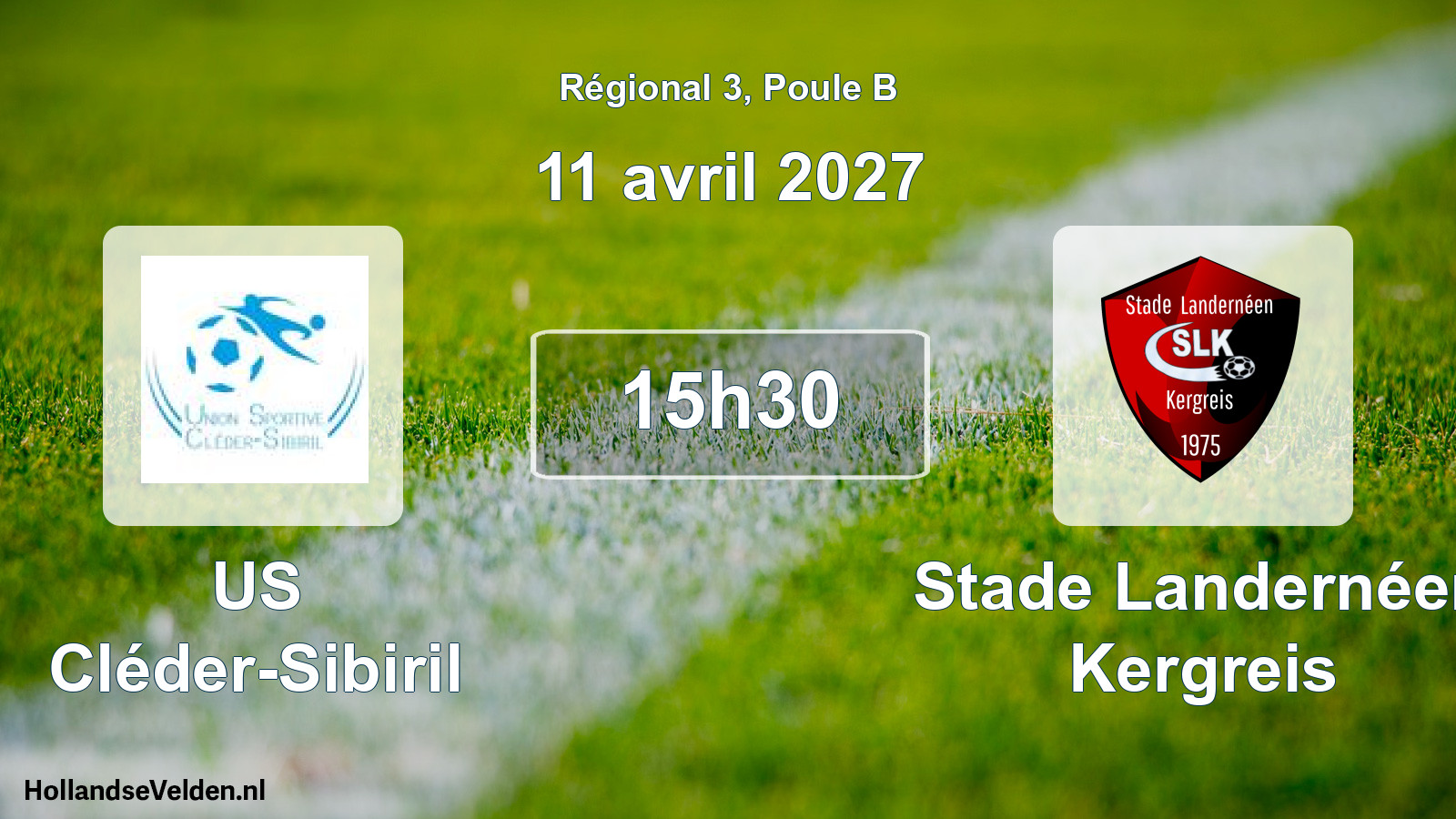 Scheduled Match: US Cléder-Sibiril - Stade Landernéen Kergreis (11 April 2027)